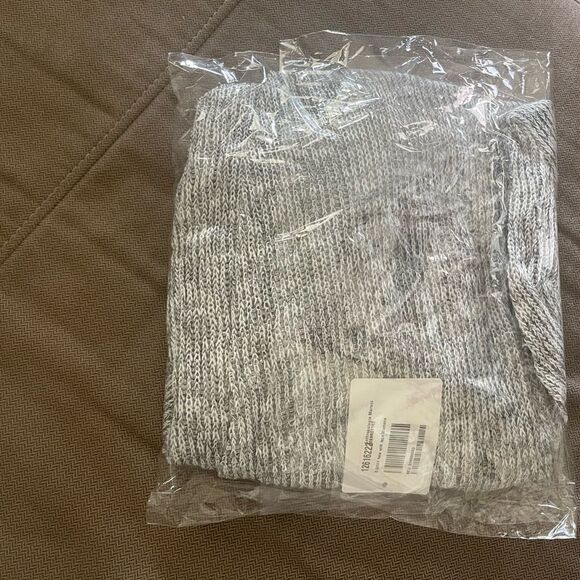 Anthropologie Maronie Labiz long grey open cardigan 3/4 sleeves loose fit sz S - Picture 4 of 8